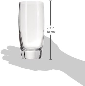 Luigi Bormioli Michelangelo Cooler Glasses, 20 Oz - Clear, Set of 4