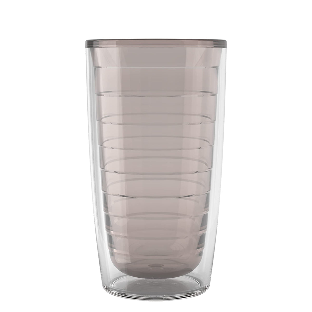 Tervis Clear & Colorful Tabletop Made in USA Double Walled Insulated Tumbler Travel Cup Keeps Drinks Cold & Hot, 16oz - 4pk, Clear