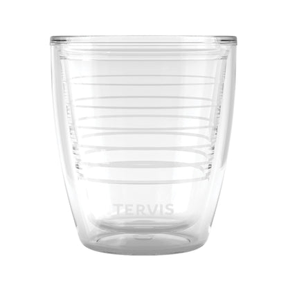 Tervis Clear & Colorful Tabletop Made in USA Double Walled Insulated Tumbler Travel Cup Keeps Drinks Cold & Hot, 16oz - 4pk, Clear