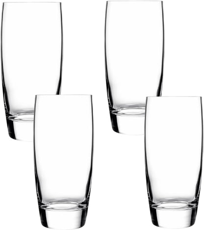 Luigi Bormioli Michelangelo Cooler Glasses, 20 Oz - Clear, Set of 4