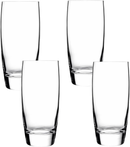 Luigi Bormioli Michelangelo Cooler Glasses, 20 Oz - Clear, Set of 4