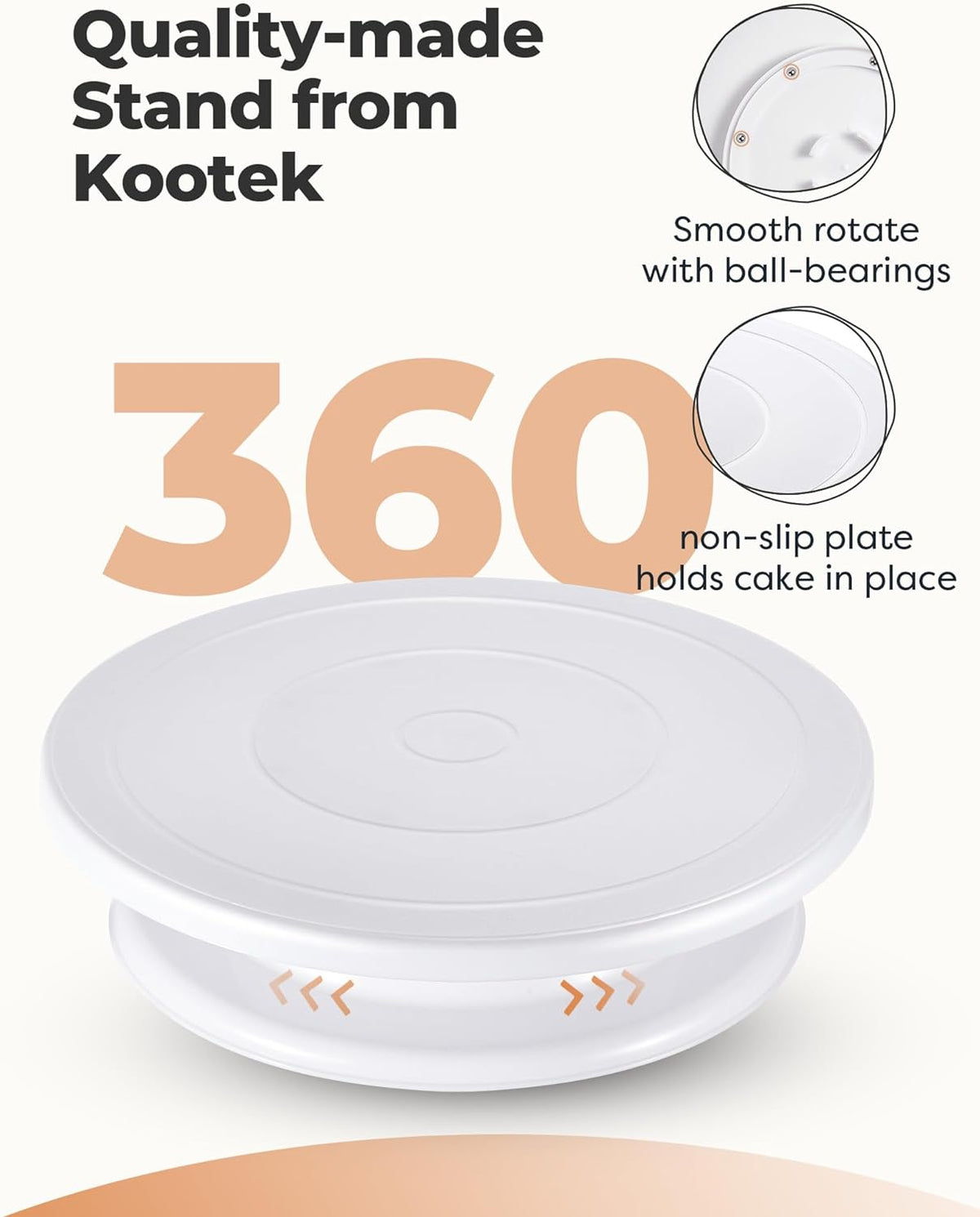 Kootek 71 Cake Decorating Kit Baking Supplies Tools for Beginners & Pros