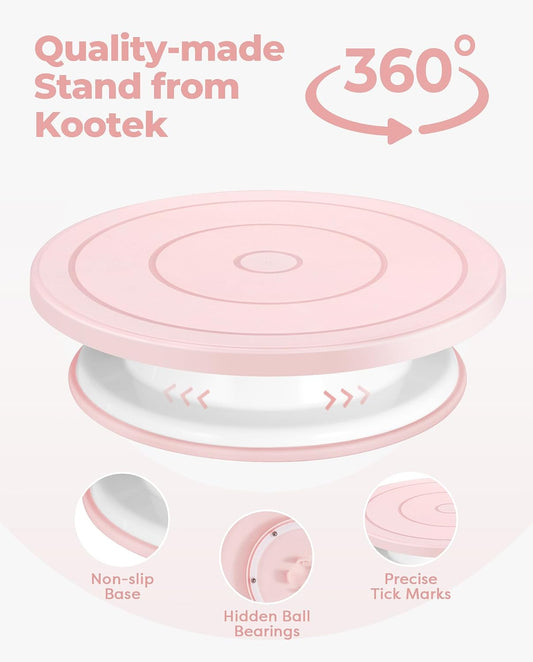 Kootek 158 Cake Decorating Kit Baking Supplies Tools for Beginners & Pros