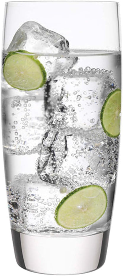 Luigi Bormioli Michelangelo Cooler Glasses, 20 Oz - Clear, Set of 4