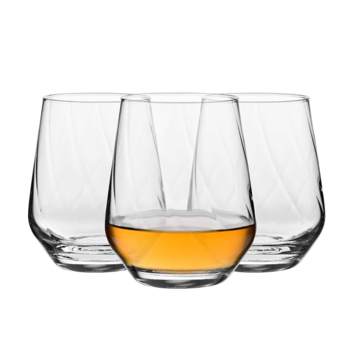 Krosno Water Glasses Set of 6, 13.5 oz, Splendour Collection