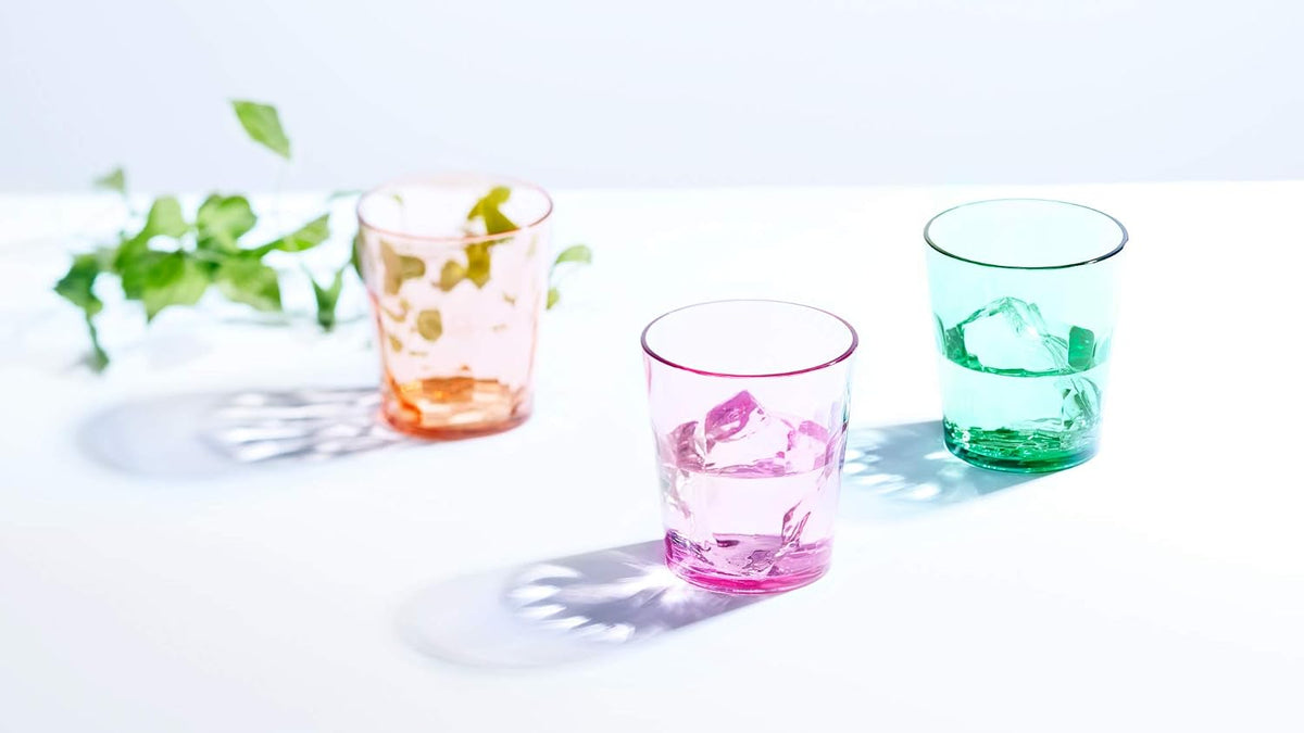 SCANDINOVIA - 13oz Unbreakable Premium Drinking Glasses Set of 6 - Made in Japan - Super Grade Acrylic Plastic - Perfect for Gifts - Dishwasher Safe - Cups Reusable Drinkware Tumblers Kids