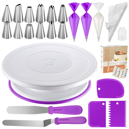 Kootek 71 Cake Decorating Kit Baking Supplies Tools for Beginners & Pros