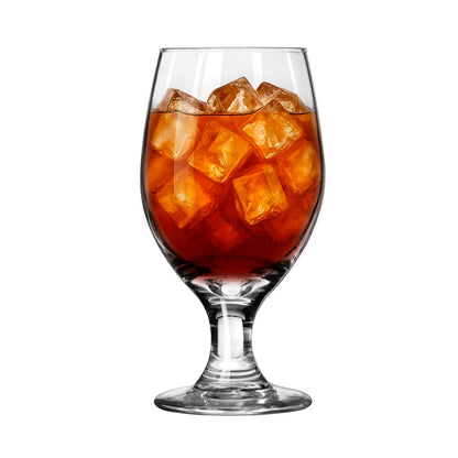 Libbey Impressions 16-Piece Tumbler and Rocks Clear Drinking Glasses, 8 16.7oz & 8 12oz Double Old-Fashioned Glass Drinking Cups Set
