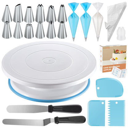 Kootek 71 Cake Decorating Kit Baking Supplies Tools for Beginners & Pros