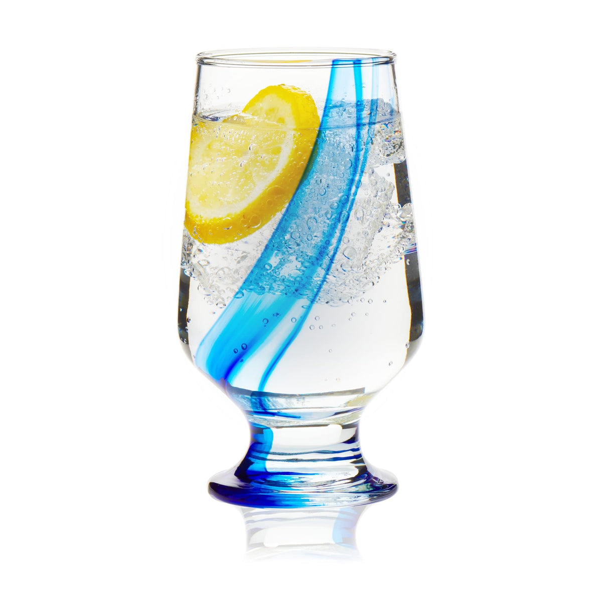 Libbey Awa Polka Dot Tumbler & Rocks Drinking Glasses Set of 16, Glass Cups