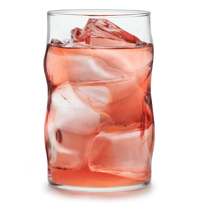 Libbey Heavy Base Drinking Glasses Set of 8, Weighted Clear Water Cups