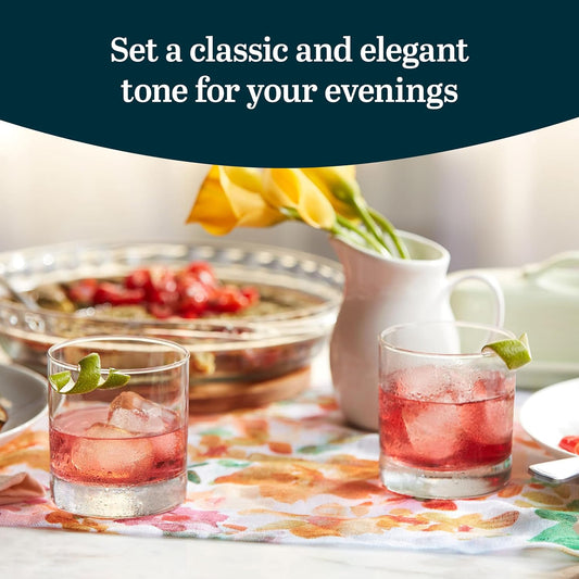 Libbey 917CD Heavy Base Rocks Glasses Set of 12, 11 oz