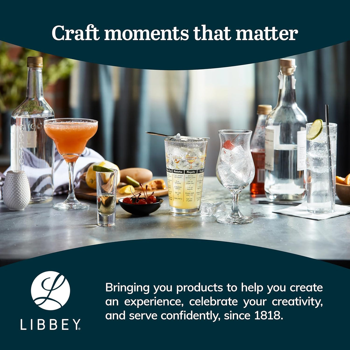 Libbey 917CD Heavy Base Rocks Glasses Set of 12, 11 oz