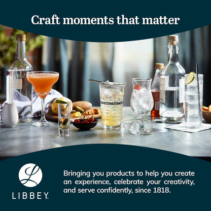 Libbey 917CD Heavy Base Rocks Glasses Set of 12, 11 oz