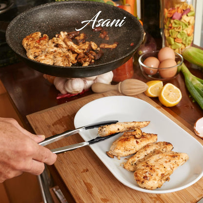Asani 25-Piece Stainless Steel Kitchen Utensil Set, Non-Stick Cooking Tools