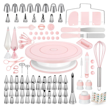 Kootek 71 Cake Decorating Kit Baking Supplies Tools for Beginners & Pros