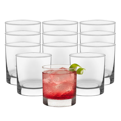 Libbey 917CD Heavy Base Rocks Glasses Set of 12, 11 oz